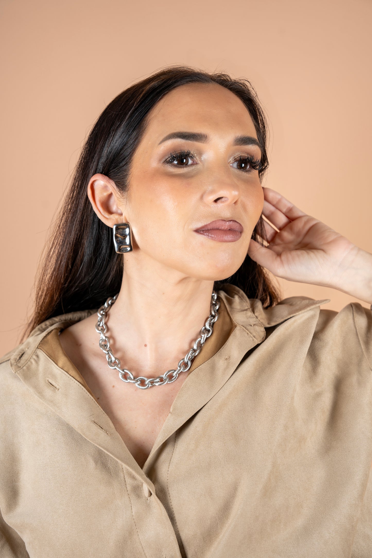 Sevilla Earrings – Bold Elegance in Gold