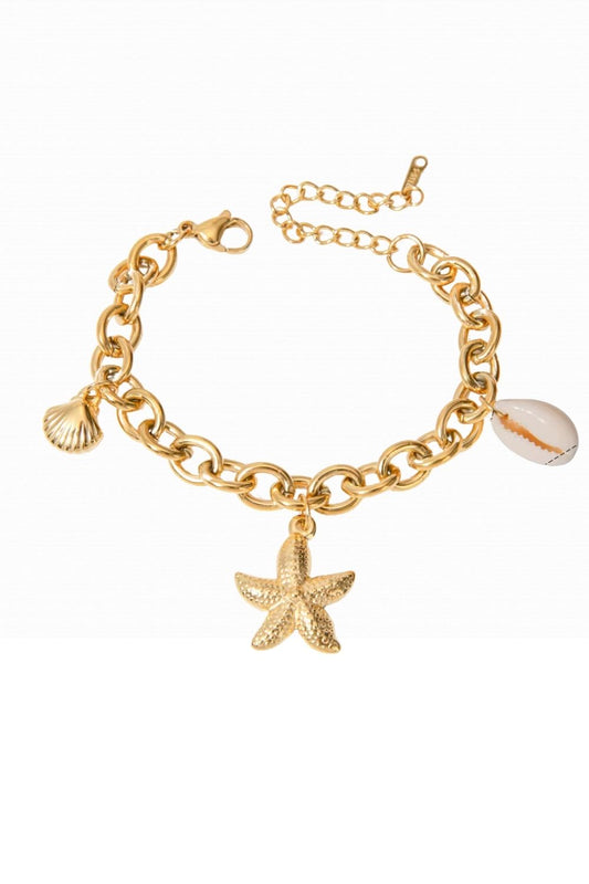 Bracelet Coral Gold